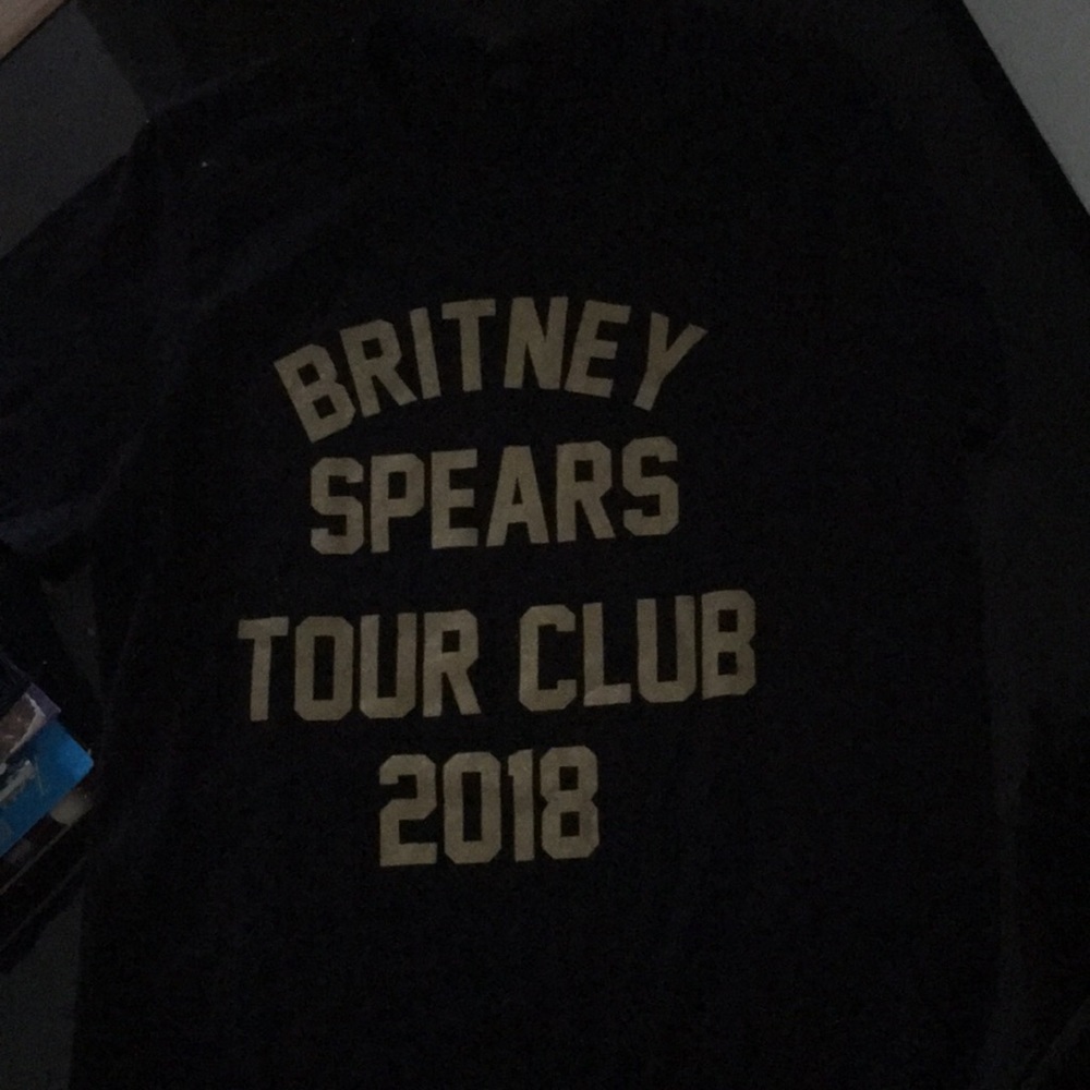 Britney spears tour club shirt